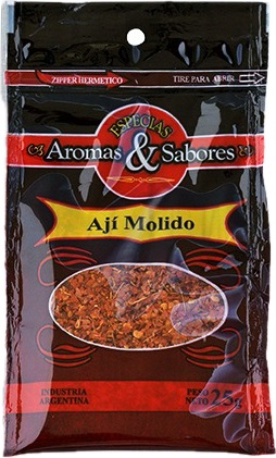 AJI MOLIDO AROMAS Y SABORES